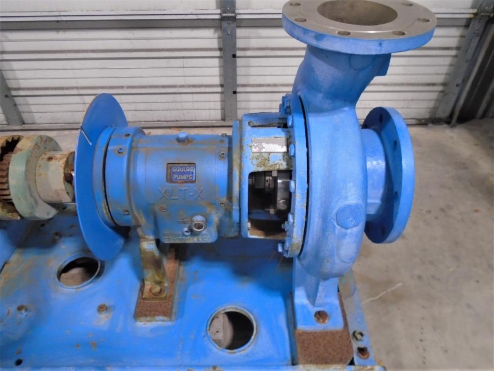 Goulds 3196 XLT-X Centrifugal Pump, 6"x8"-13", CZ100 Nickel w/ 100 HP Motor